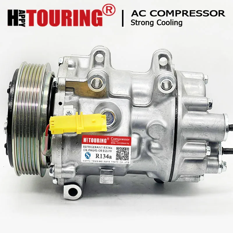 

Air AC Compressor for Citroen Jumpy C8 Peugeot Expert Tepee 807 9655229080 9659749480 9672867380 9672867780 9686061980 968606208