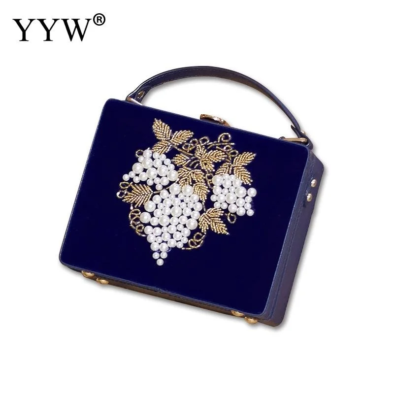 

Vintage Clutch Bags Women Evening Bag With Gold Chain Shoulder Bag Women'S Handbag Wallet For Wedding Party