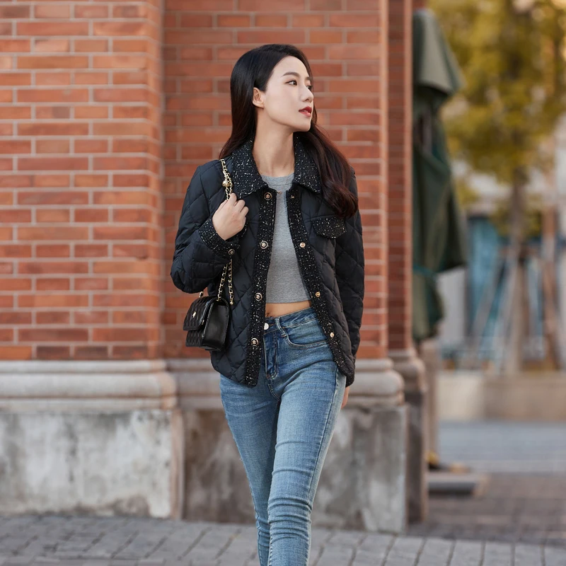 Новинка осенне-зимний легкий пуховик Bosideng с гусиным пухом короткая рубашка B20134128