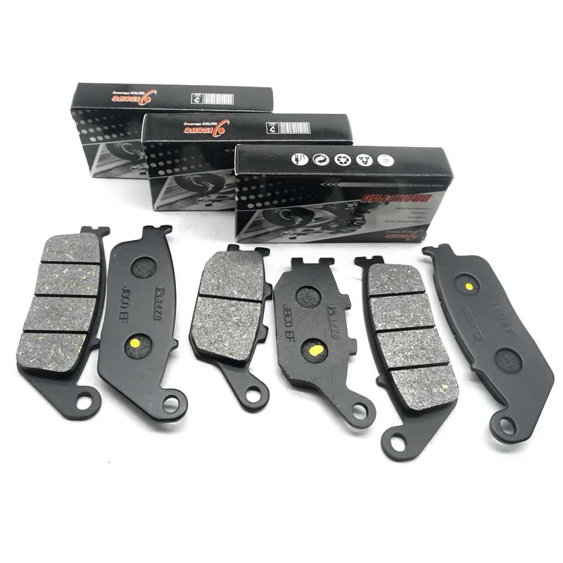 Комплект передних и задних тормозных колодок для мотоциклов HONDA CB750FII RC42-110 1996 CB 750