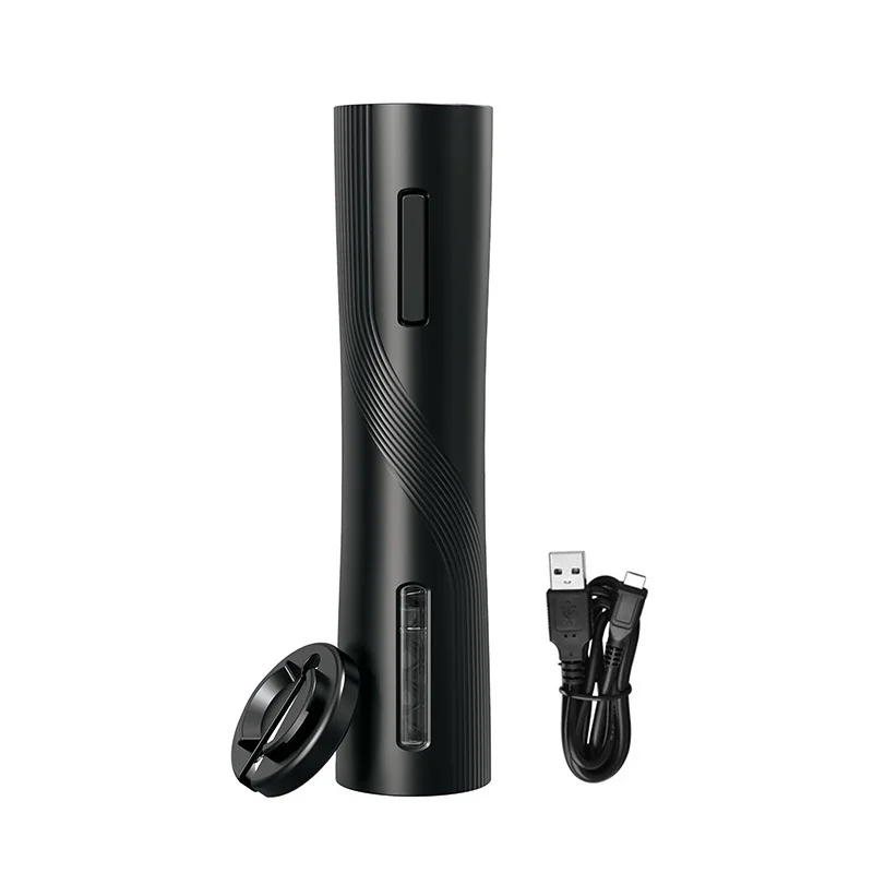 

Electric Wine Opener Rechargeable Automatic Corkscrew Creative Wine Bottle Opener With Foil Cutter Suit For Home