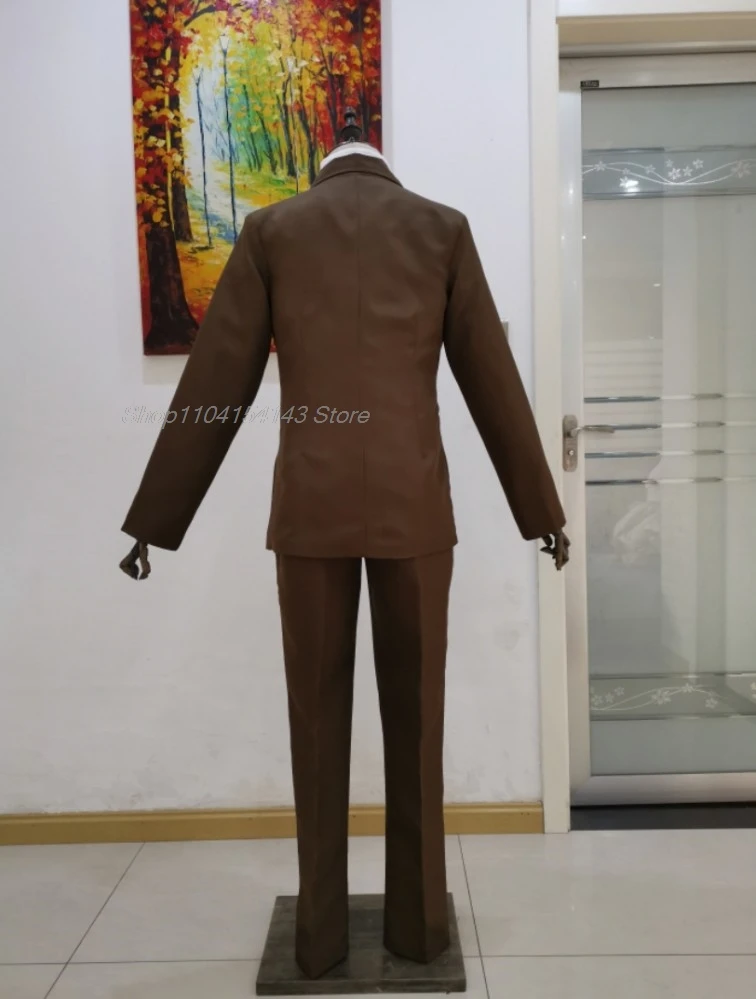 Аниме MORIARTY THE PATRIOT Альберт Джеймс Мориарти Уильям Косплей Костюм Парик Коричневая