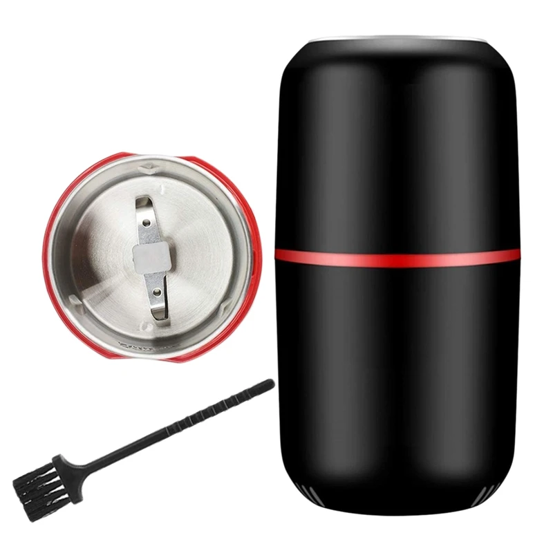 

Electric Coffee Grinder,Capacity Portable Coffee Grinding Machine Brew For Bean Mill Spices Herbs Nuts Grinder