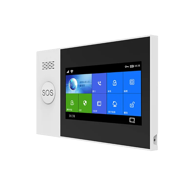 

4G Touch screen alarm panel wifi smart burglar alarm system 868mhz