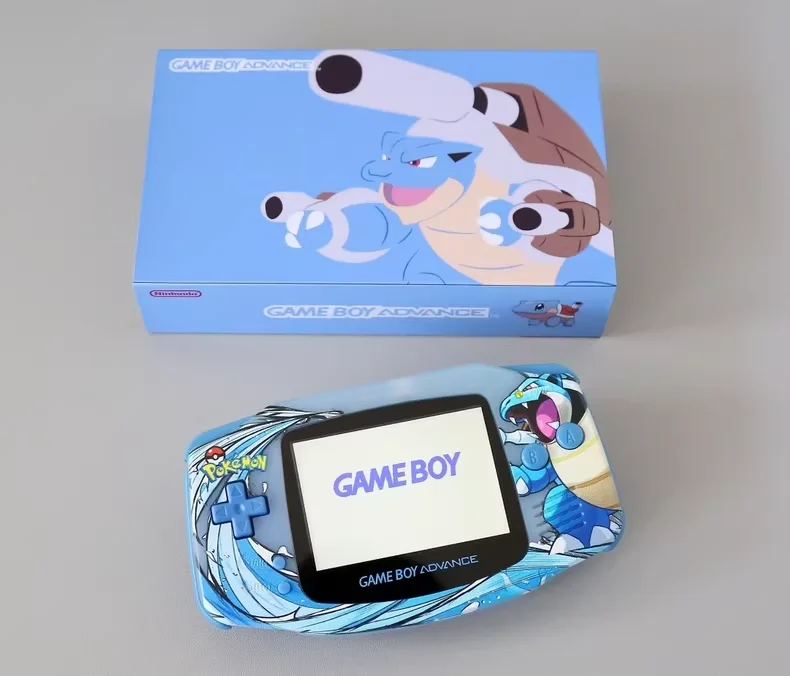 GBA GBASP ручная консоль с точечным подсветкой Blastoise Limited