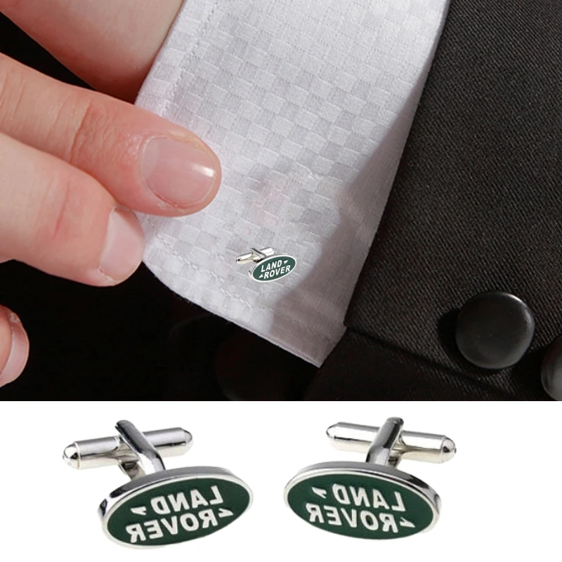 

Men's Fashion Cufflinks for Land Rover Logo Clothing Cuff Button Business Male Gentleman Shirt Wedding Birthday Cuff Links Gifts