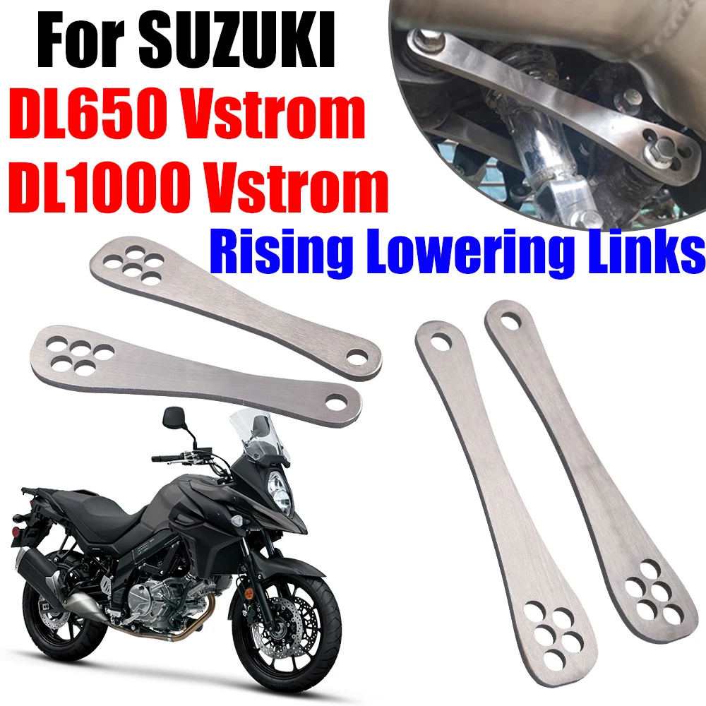 

For SUZUKI DL1000 DL650 V-STROM 650 1000 VSTROM DL 650 1000 Motorcycle Accessories Rear Suspension Rising Link Lowering Links