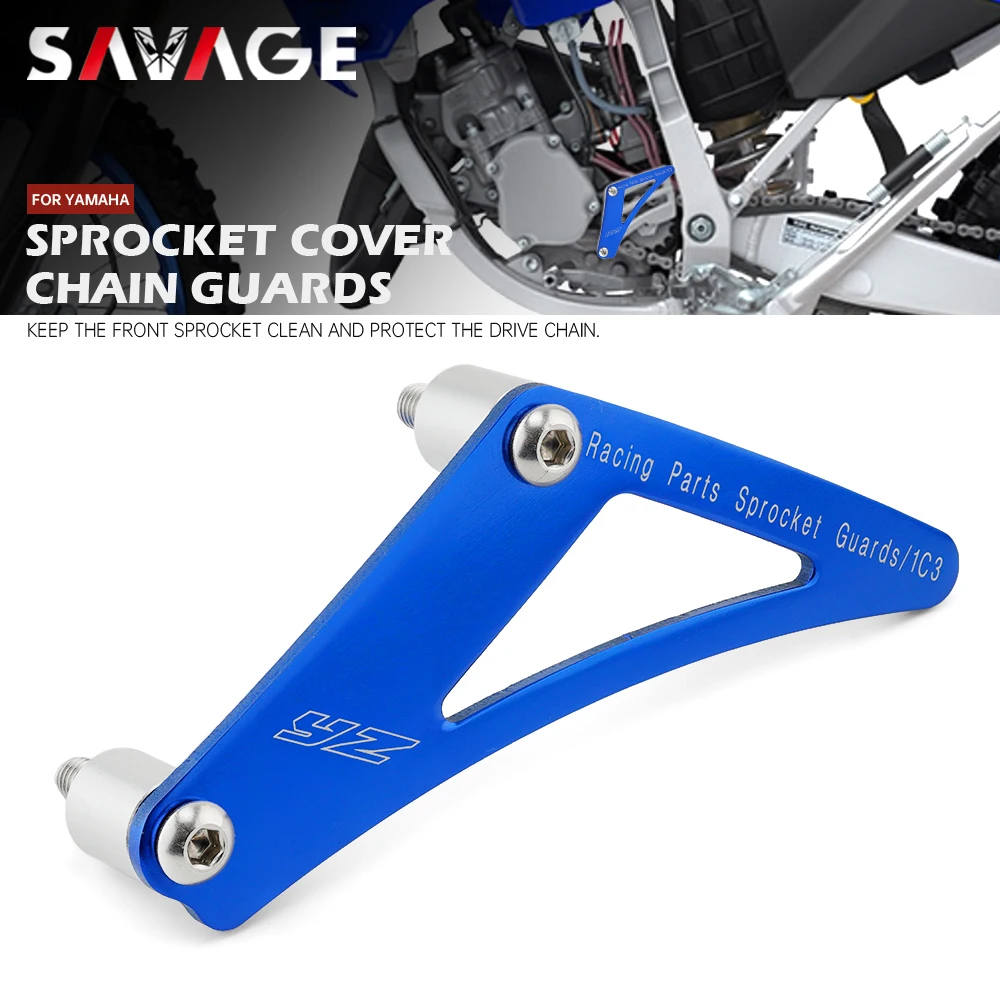 

Front Chain Protector Sprocket Guards For YAMAHA YZ125 2006-2022 YZ125X 2020-2022 YZ 125 X Motorcycle CNC Protector Cover