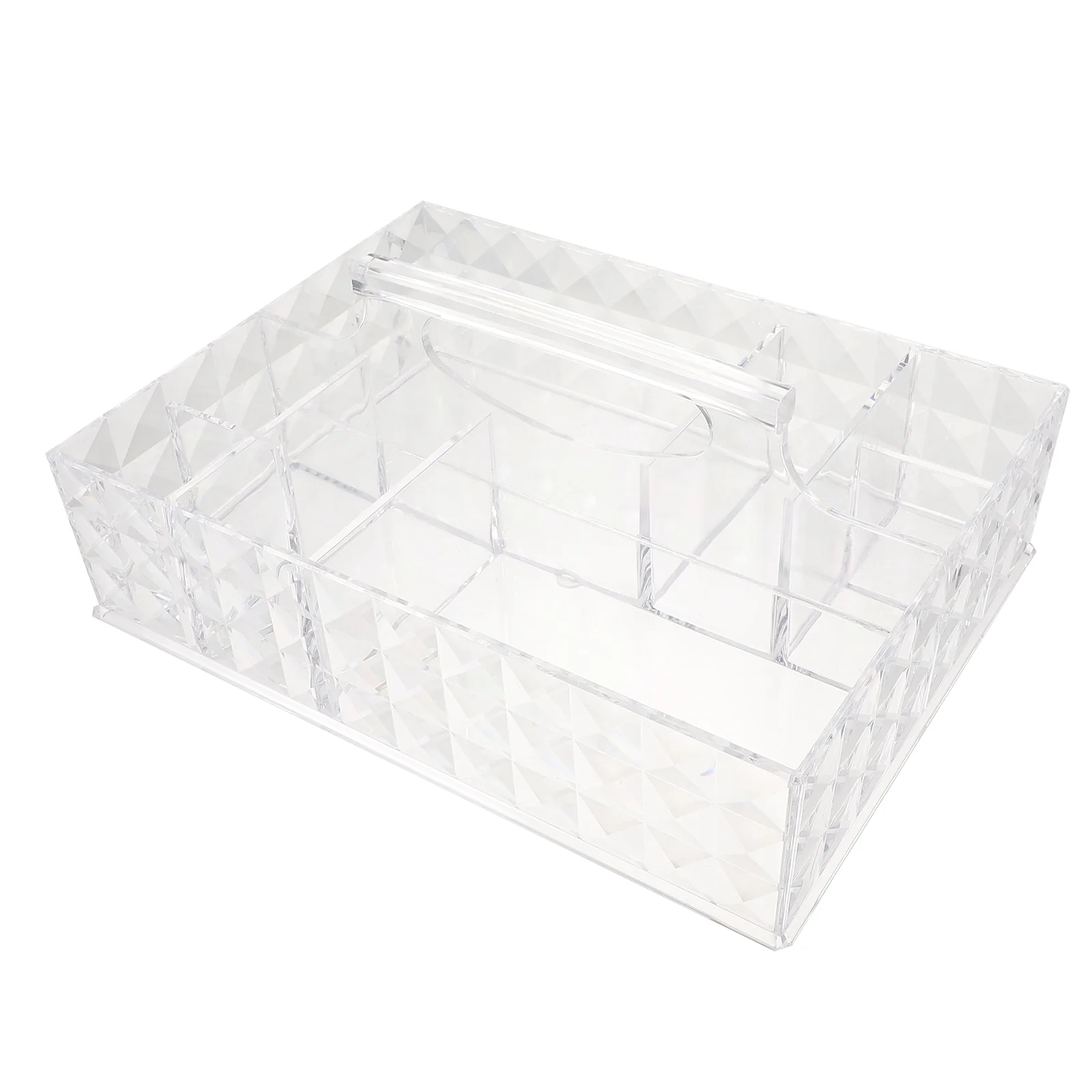 Ящик для хранения домашний чехол органайзер макияжа держатель настольный