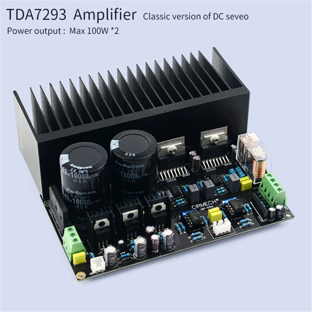 TDA7293 DC сервопривод цифровой мощности LM3886 Плата усилителя 100 Вт TDA 7293 OP07 NE5534 модуль