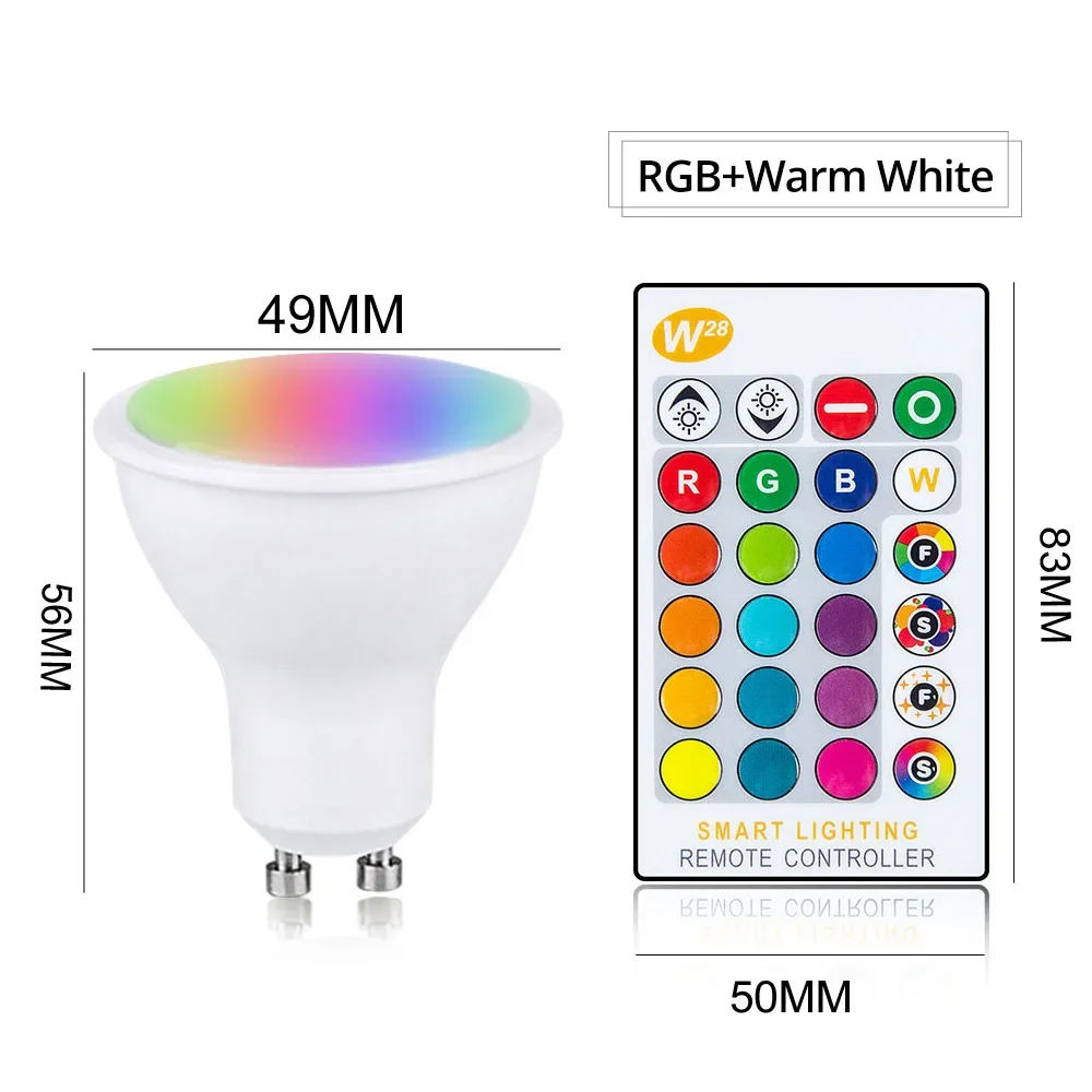 

AVACOM RGBW RGBWW Светодиодная лампа GU10 10 Вт
