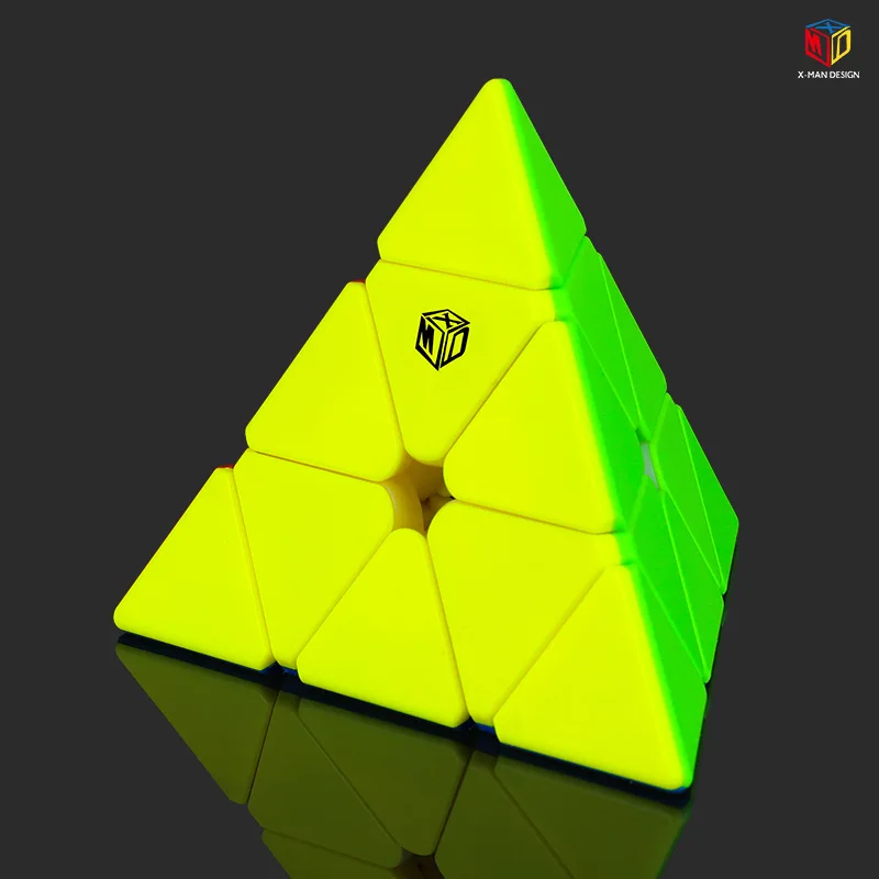 

Qiyi X-Man BELL V2 M 3x3x3 Pyraminx Magic Cube Magnetic Speed Cube Position System Cubo Magico Pyramid 3x3 Magic Cubes