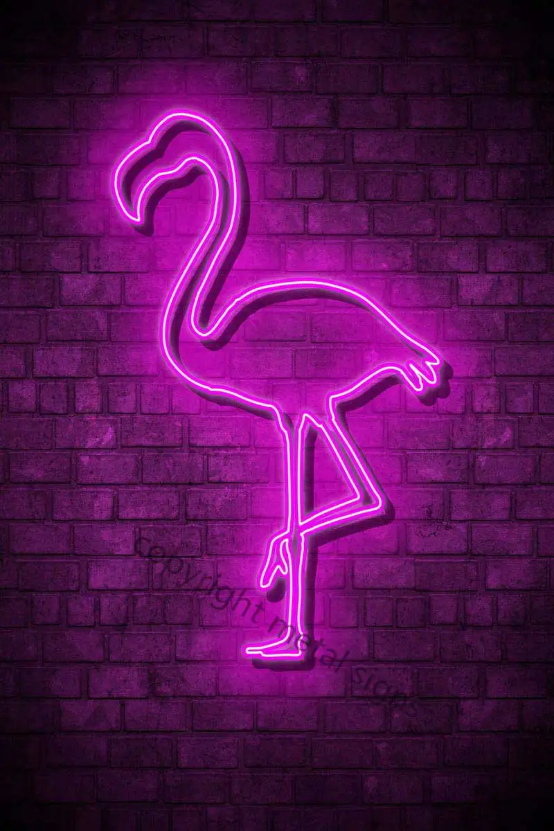 Неоновый ретро постер жестяные пластины Настенный декор Ретро винтажный