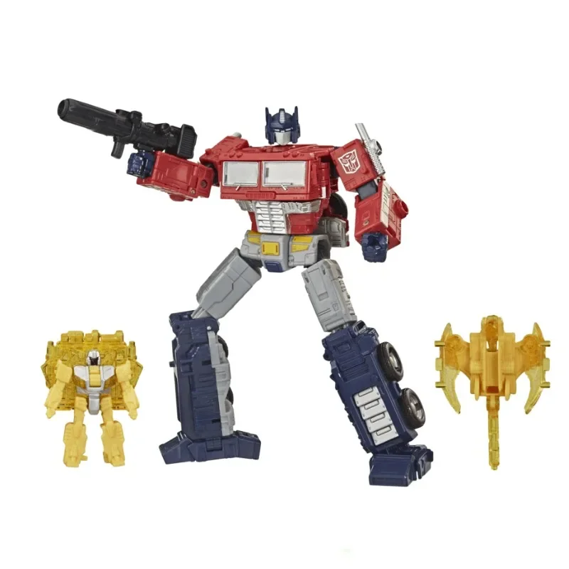 В наличии Takara Tomy Трансформеры серии G Netflix Optimus Prime Набор фигурок модели Аниме
