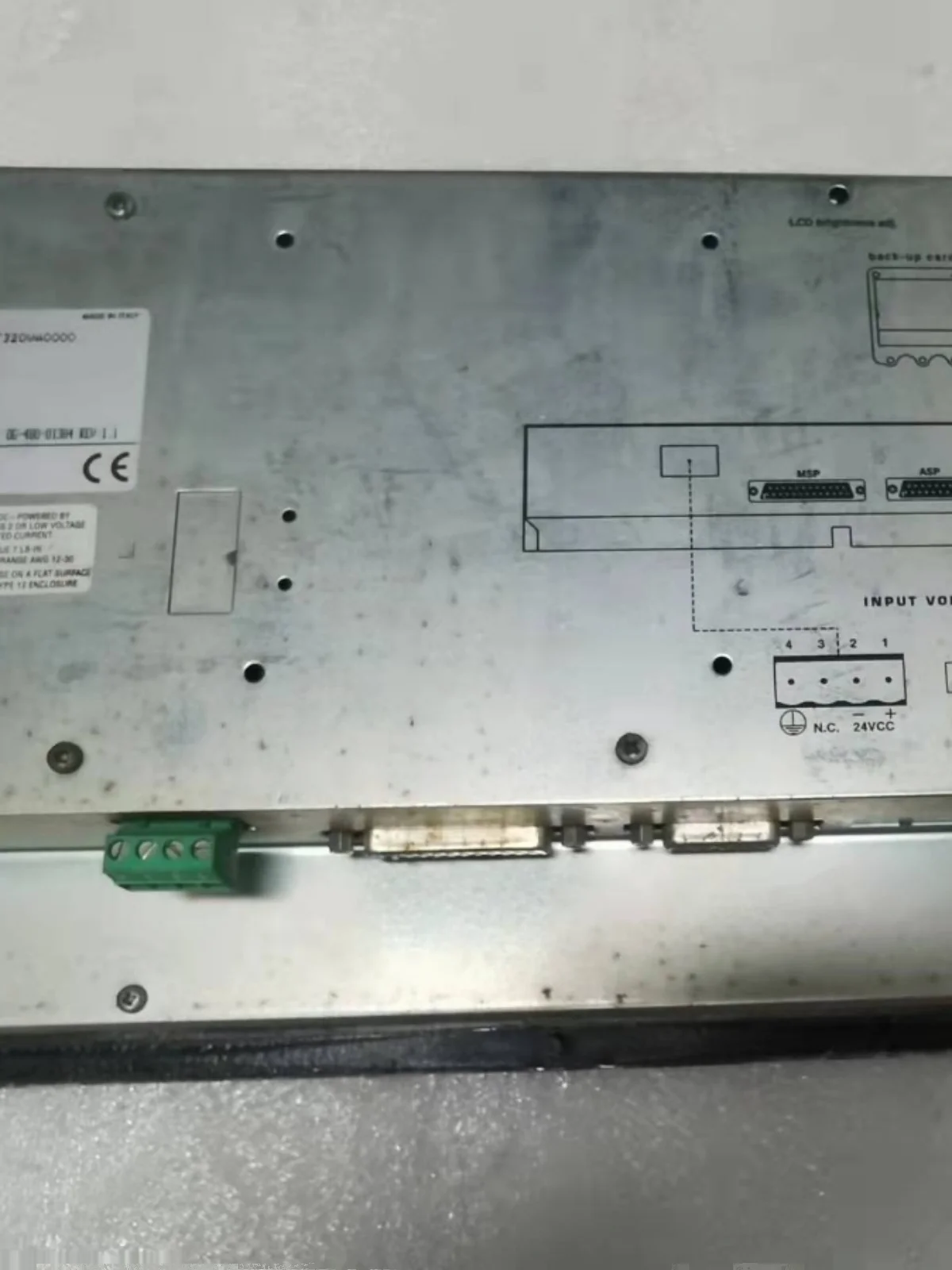 Интерфейс человеческой машины ESA VT320WA0000 Оригинальный точечный дизайн