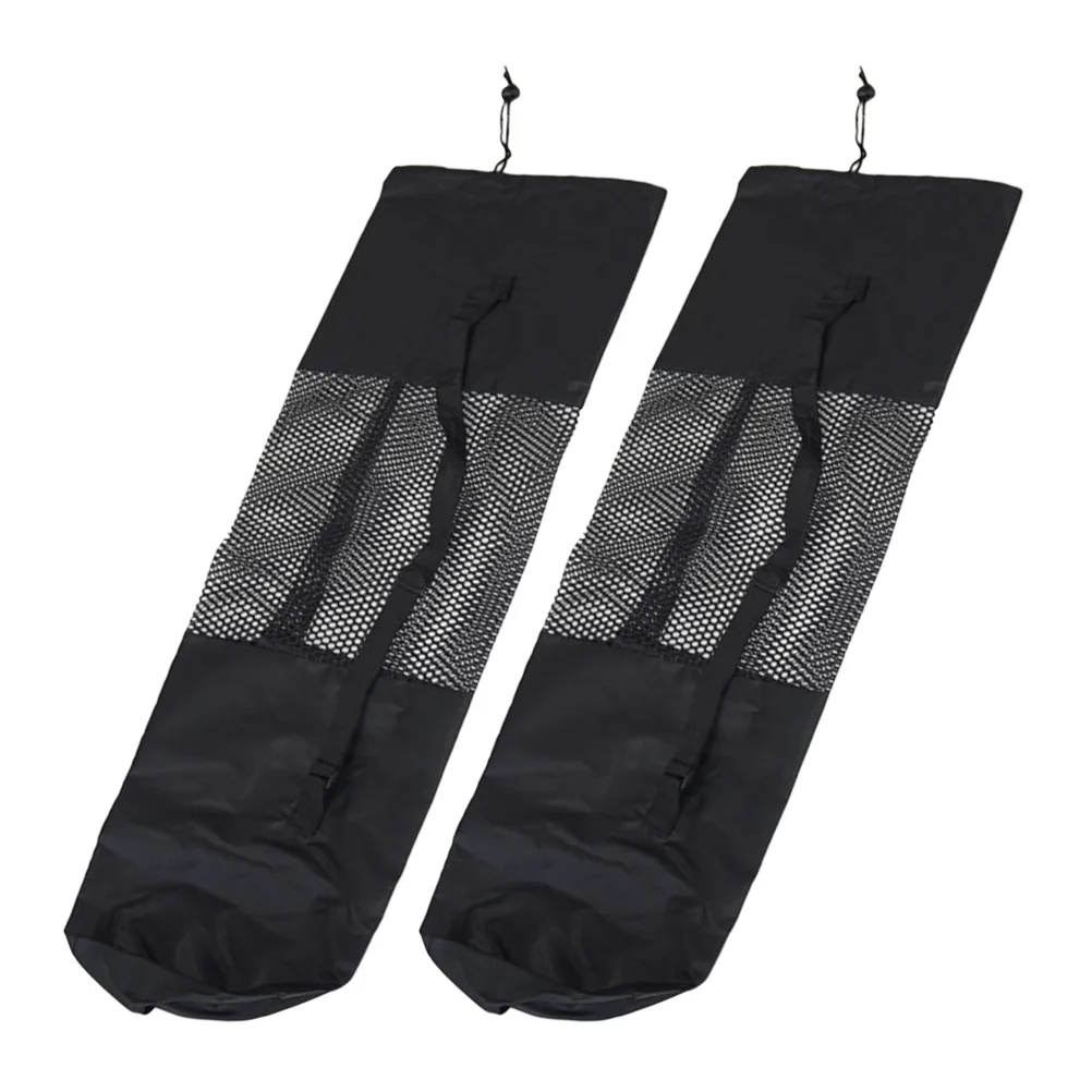 

2 Pcs Yoga Mat Carrying Bag Yoga Matts Women Yoga Mat Sling Carrier Nylon Shoulder Bag Yoga Mat Bag Net Yoga Mat Storage Bag