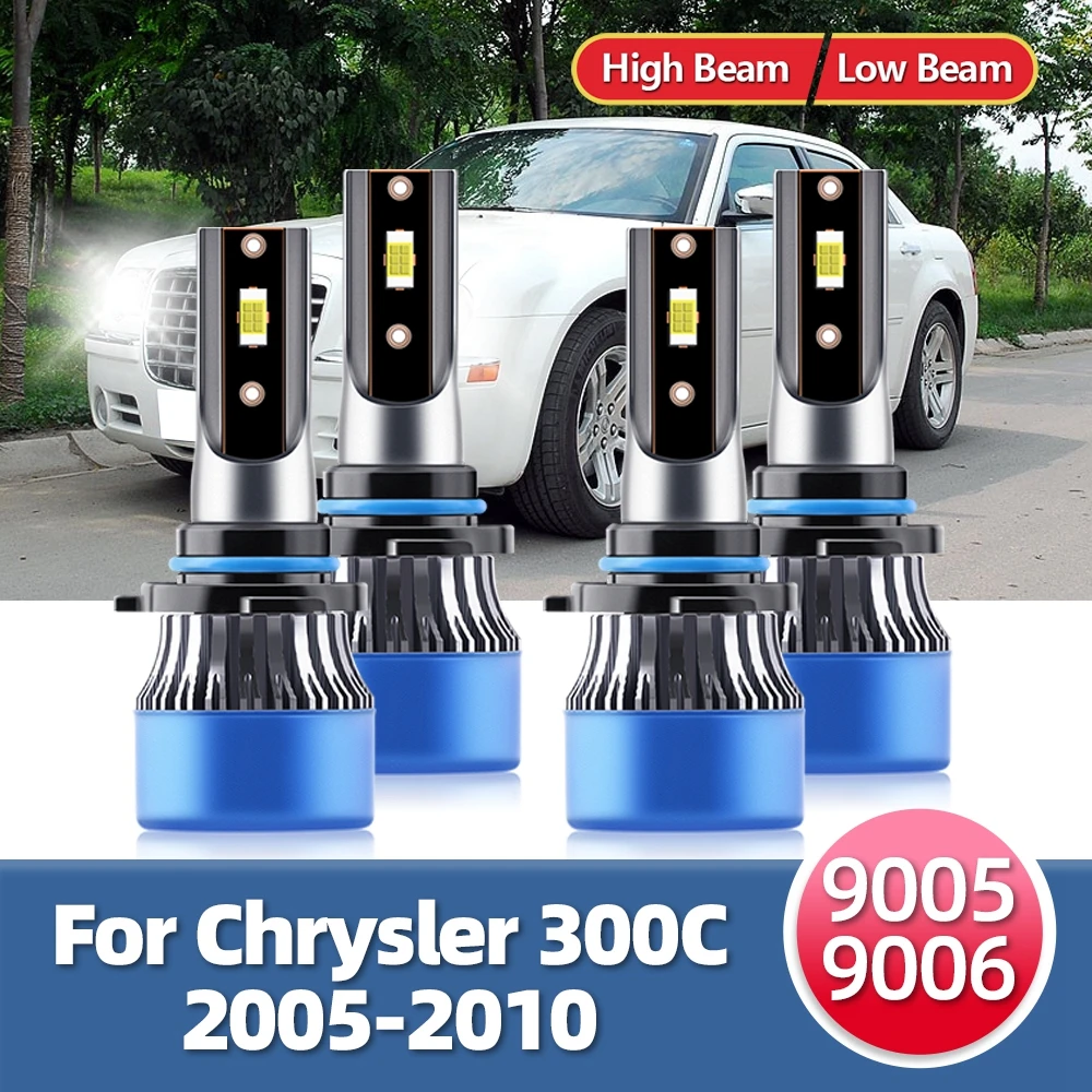 

Roadsun с вентилятором фары 110 Вт 15000LM лампы CSP Led для Chrysler 300C автомобилей 2005 2006 2007 2008 2009 2010