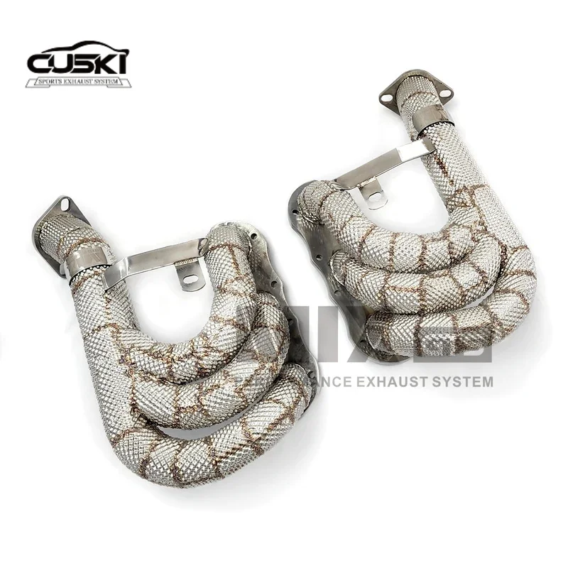 Автомобильные выхлопные детали из нержавеющей стали для Porsche Boxster Cayman 981 3 4