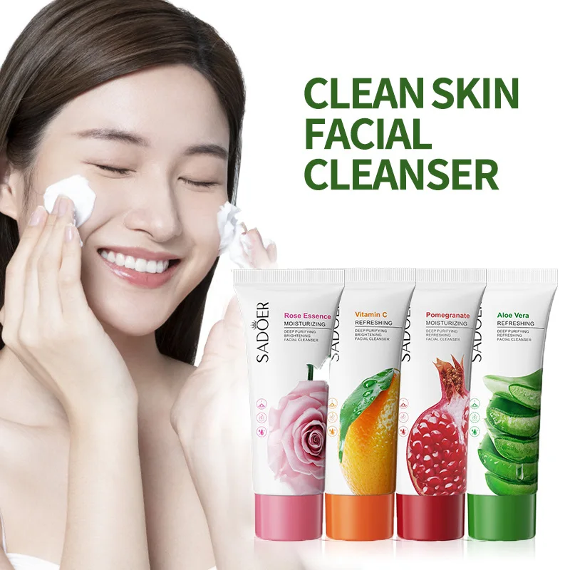 

Фруктовая кожа, увлажняющее средство для жирной кожи, Отбеливающее и гладкое средство для глубокой очистки лица