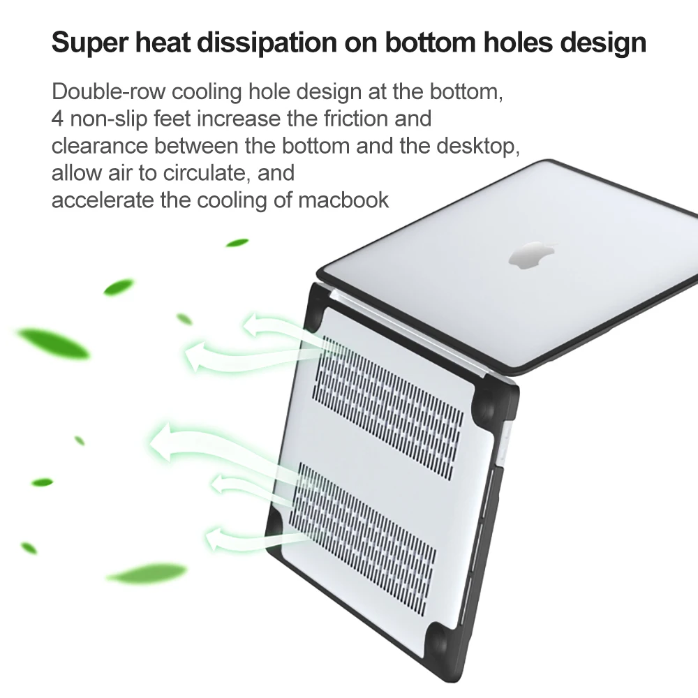 Новый мягкий чехол для ноутбука Macbook Pro 16 M1 2021 14 Funda M2 2023 13 Air 15 Cover A2337 A2338 A2289 Capa on