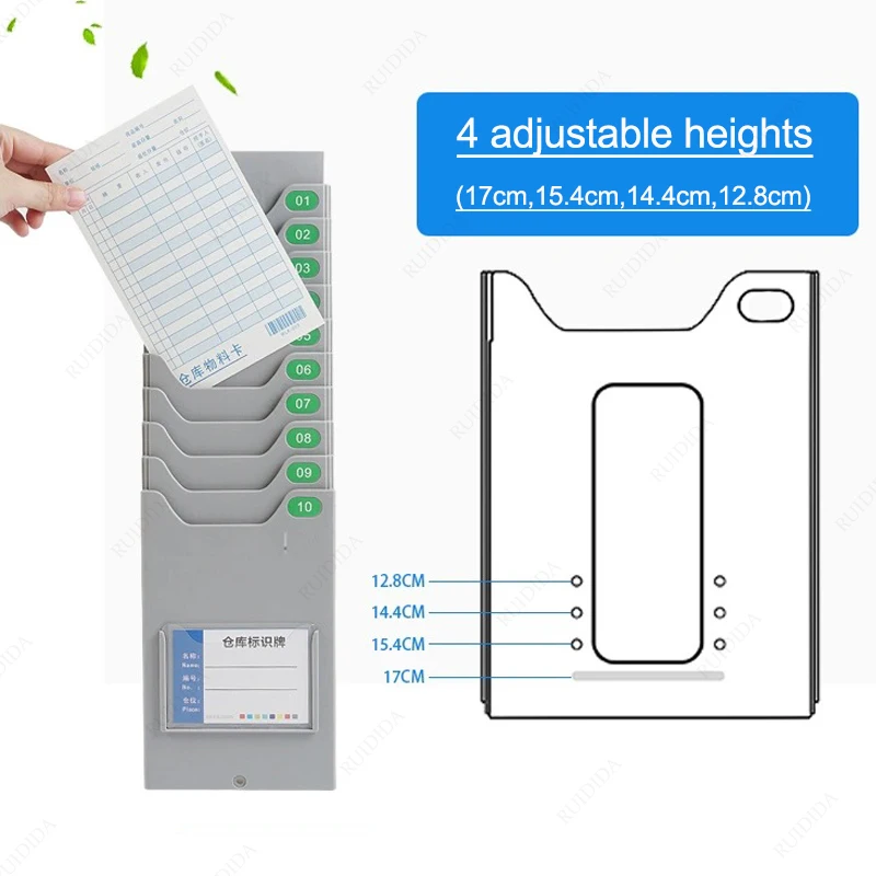 time card holder clock cards rack clocking plastic stand for time recorder electronic attendance machine free global shipping