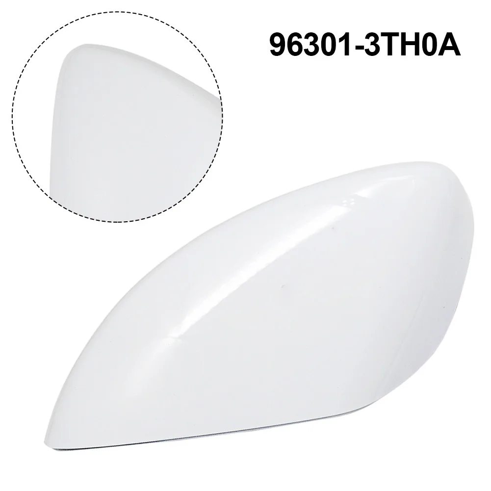 

1pc Auto Right Side Mirror Cap Cover White For Nissan Altima 2.5L 3.5L Sedan 13-17 Mirror Covers Accessories