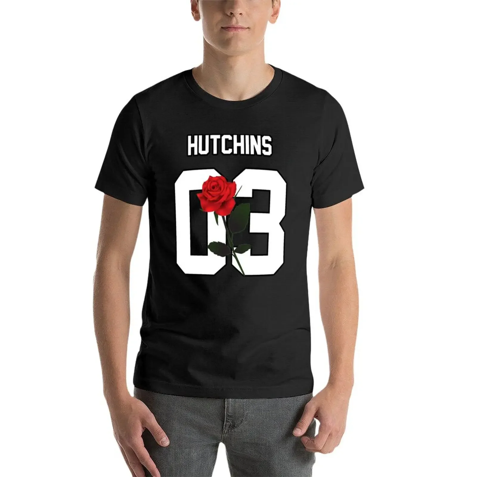 Футболка Jeremy Hutchins-Rose топы больших размеров мужская одежда фигурки аниме футболка