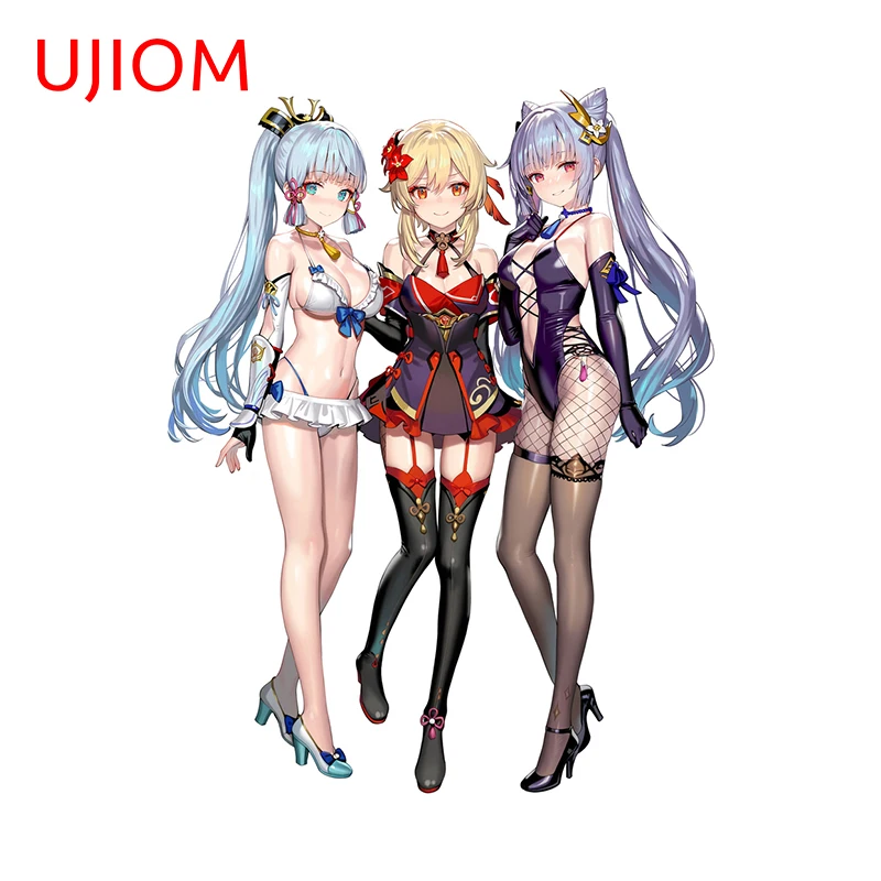 Наклейки на стену UJIOM 13 см × 10 1 Сексуальная Джейн Доу Zenless Zone Zero привлекательные