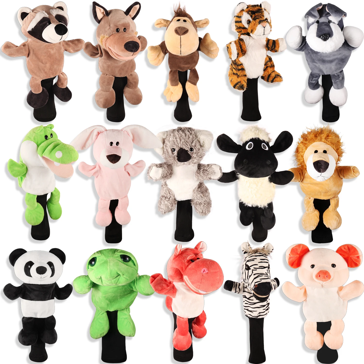 Club Driver Head Covers Suitable For Men's And Women's Golf Driver Club Mascot Novelty Cute Gift