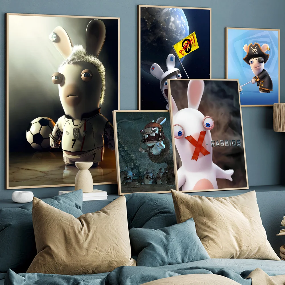 Классические винтажные постеры с изображением животных из мультфильмов