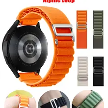 20mm 22mm Band for Samsung Galaxy Watch 5 Pro Strap 45mm active 2 Gear S3 bracelet Alpine Loop correa Galaxy watch 4 44mm 40mm