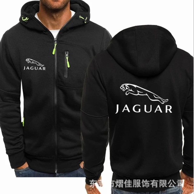 

2022 nova primavera outono JAGUAR ferramentas moda masculina hoodied manga longa zíper de algodão hip-hop harajuku com capuz jaq