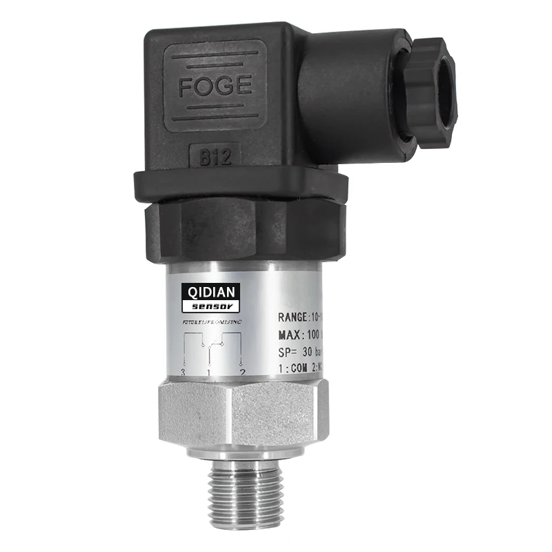 Механический реле давления 0-400 бар нержавеющая сталь G1/4 NPT1/4 M20 * 1 5 мембранный