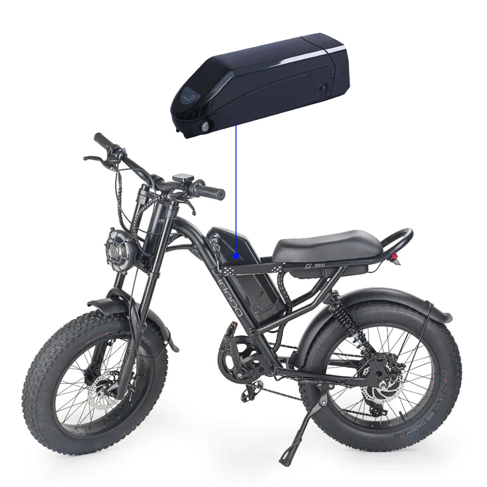 Drift Slide Idpoo IM-J1 E-Bike 48 В 15 Ач 15,6 Ач 17,5 Ач 20 Ач Сменная литиевая батарея для электровелосипеда дальнего действия Akku для двигателя 500 Вт (art.: 3920cb26ff560) - 3920cb26ff560