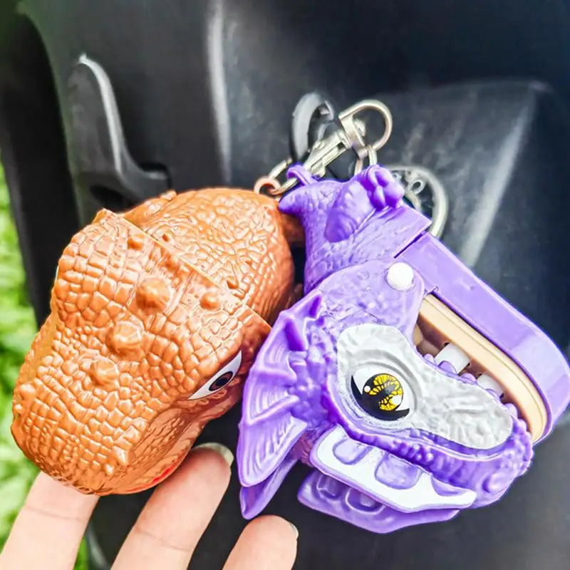 Игра на палец в форме динозавра игрушка зубы детская для тренировки реакции