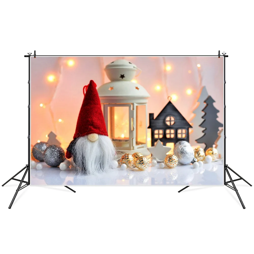 

Рождественский карликовый шар фонарь огни фотография фоны на заказ Вечеринка домашнее украшение фотобудка фотографические фоны