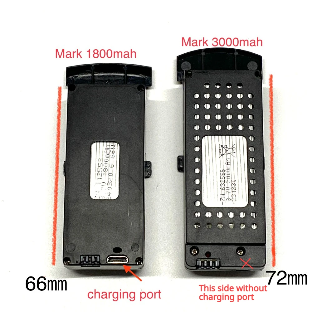 Q6 G6 S6 8K RC Quadcopter Drones Battery 3 7 V 1800mAh/3000mAh аккумуляторные батареи Lipo Parts