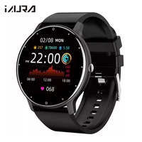 iaura smart watch men full touch screen sport fitness tracker ladies watch waterproof bluetooth kids smartwatch for android ios