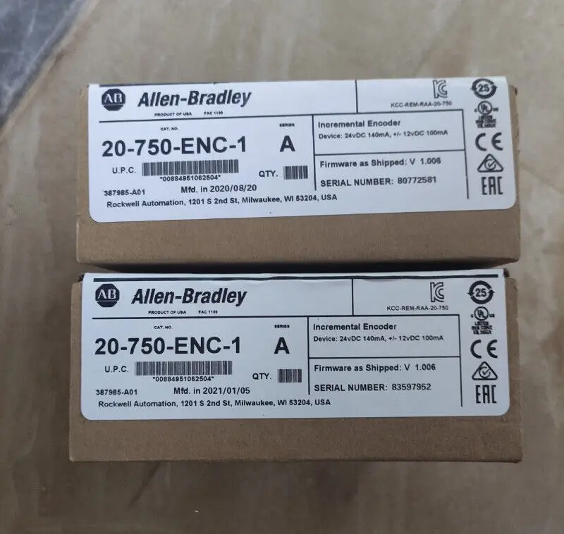 

В наличии Allen-Bradley 20-750-ENC-1 20750ENC1 Module