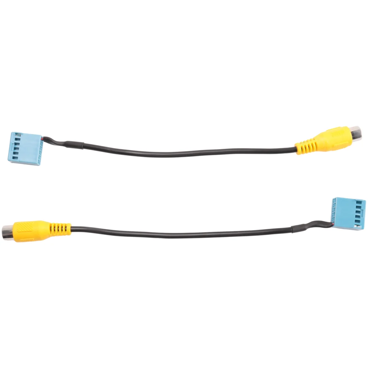 2 шт. Автомобильная камера заднего вида RCA видеокамера конвертирующий кабель