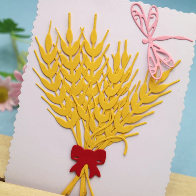 

Craft Die Cut Wheat Scrapbook Metal Cutting Dies DIY Classroom Educational Paper Cutting Manual Production