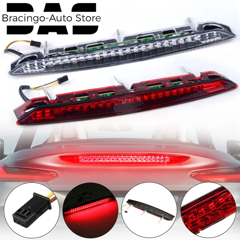 

Fit For BMW Z4 E85 2003-2008 LED Rear High Mount Brake Lamp Assembly 3rd Third Tail Brake Light Warning Stop Signal 63256930246