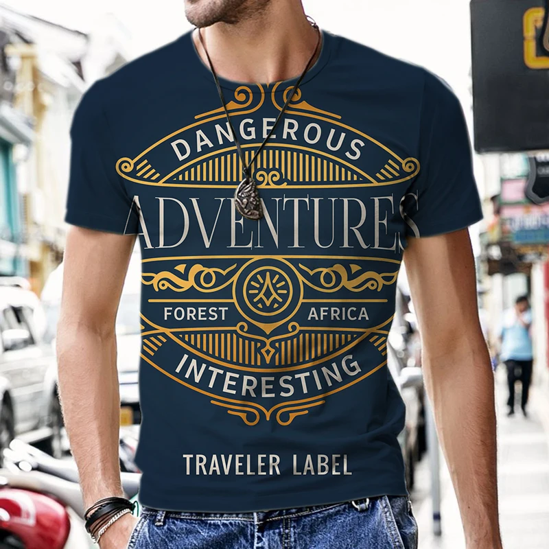 

Men's T-shirts Hairdressing Pattern Street 2022 New Sportswear Fashion Hot Oversized T-shirt Funny 3D Printed Luxury Beach Tops