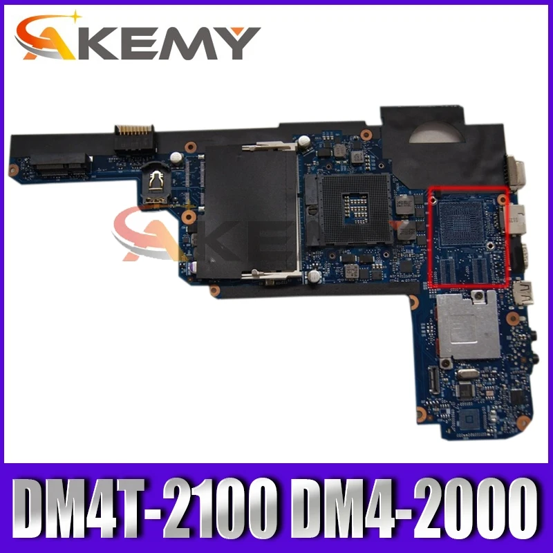 

AKemy Laptop motherboard For HP Pavilion DM4T-2100 DM4 DM4-2000 Mainboard 6050A2402401 636945-001 636945-501 HM65
