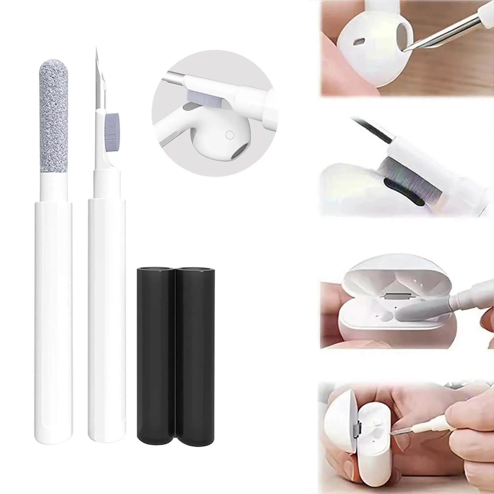 

Bluetooth-наушники Lovebay, чистящая ручка, щетка, инструменты для Airpods Pro 3 2 1 Xiaomi Airdots, набор для очистки чехла для наушников airpod