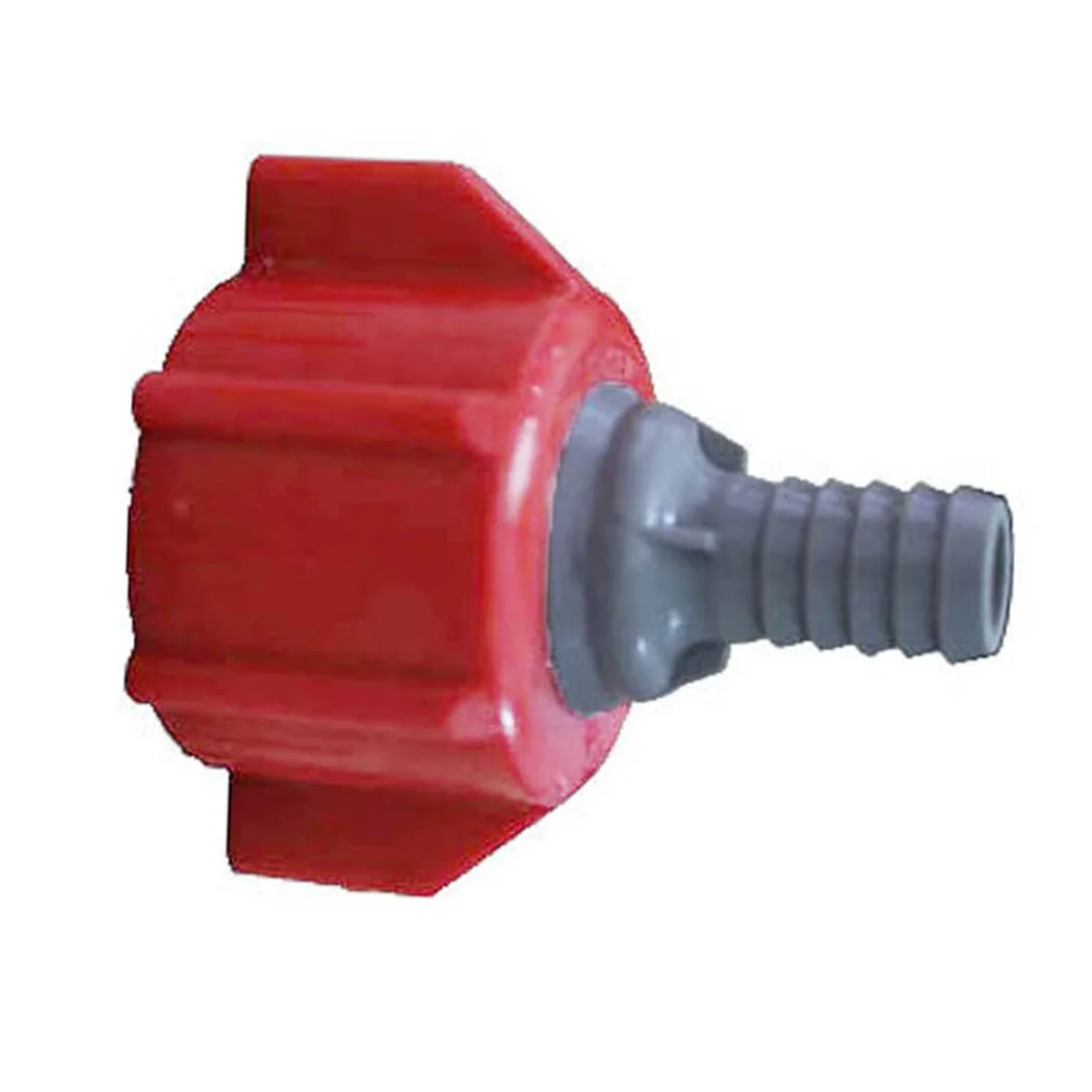 For Coca-Cola Bag In Box BIB Connector PE Coke Machine Valve Accessories For COCA-COLA PLASTIC BARB BIB CONNECTOR 3/8 BARB