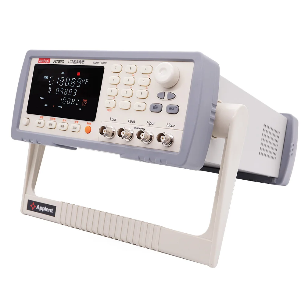 

AT810D AT810 100Hz-100kHz VFD DISPLAY INTELLIGENT LCR DIGITAL BRIDGE METER