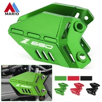 for kawasaki z650 z 650 motorcycle accessories footpeg footrest front brake cylinder heel plates guard protector 2017 2018 2023