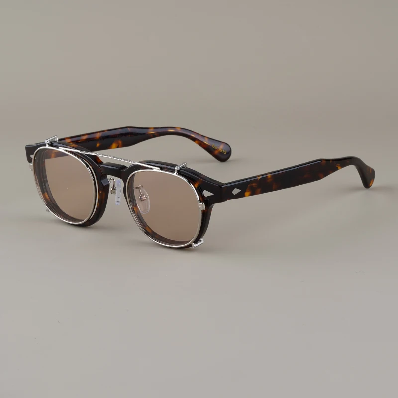 Солнцезащитные очки на клипсе с носовыми подушечками для мужчин и женщин Johnny Depp