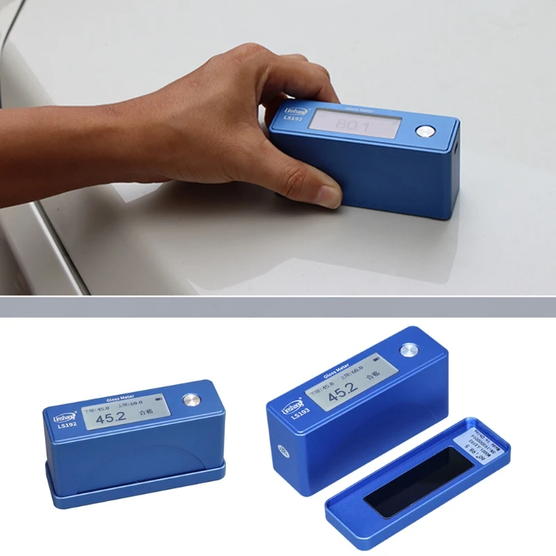 

Portable Digital Glossmeter Quick Read Gloss Tester Connect With PC Gloss Meter 60 Degree Gloss Testing Ceramic Marble